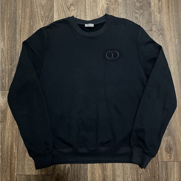 Dior CD Icon Embroidered Logo Sweatshirt